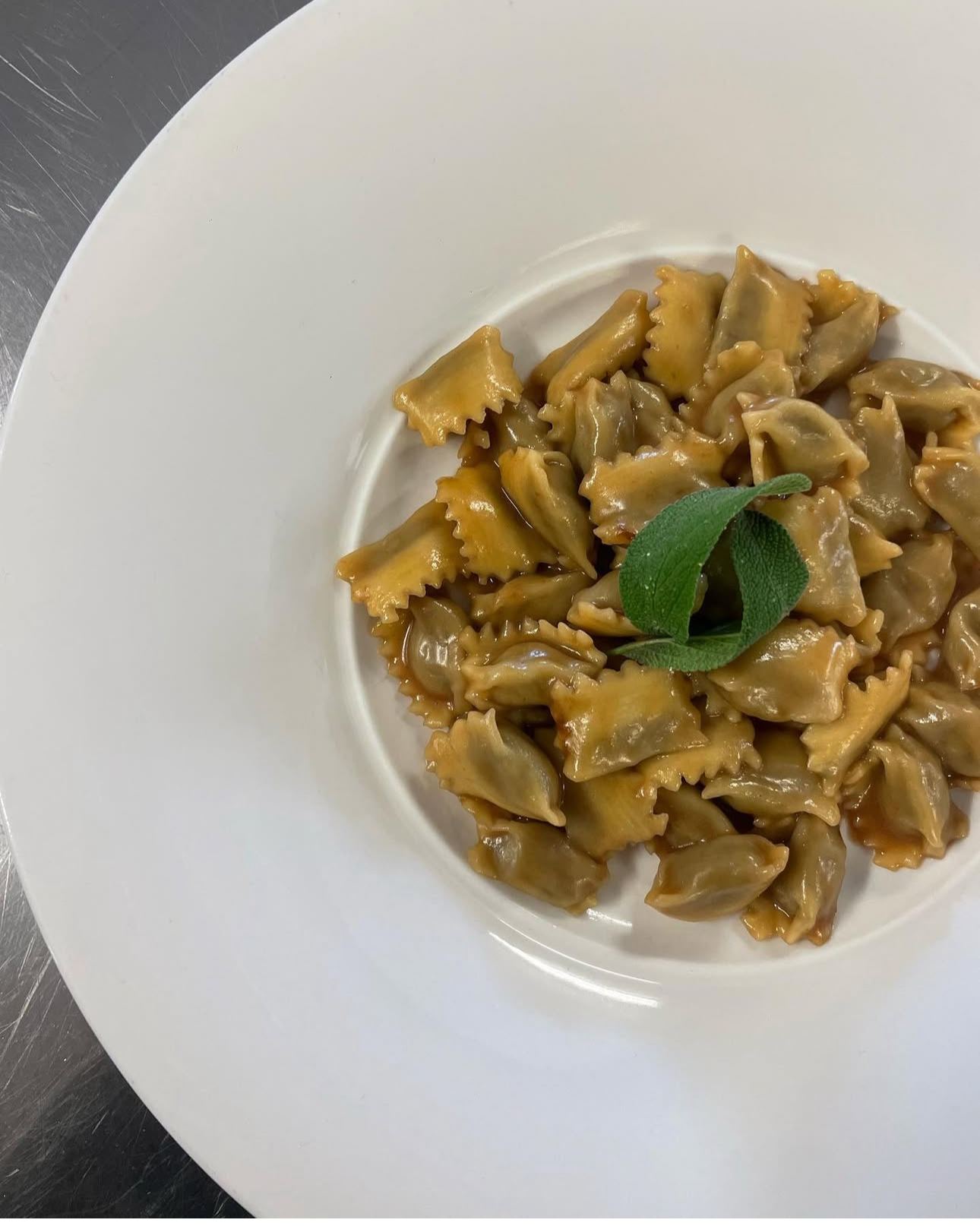 Taglioni al ragù di coniglio ristorante dei cacciatori